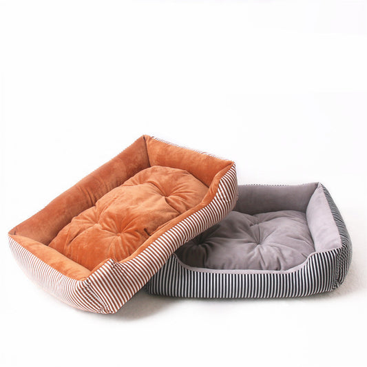 Lit douillet pour chien et chat aux bords surélevés, photo 1